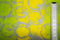 Preview: Designer-Baumwollstoff Mixology (Rings Ombre) grün/gelb(10 cm)